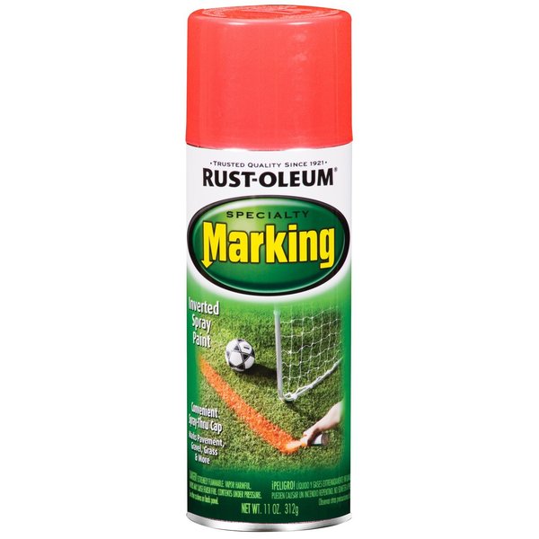 Rust-Oleum Rust-Oleum Specialty Flat Fluorescent Red Spray Paint 11 oz 1991830